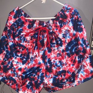 Brand new men’s size xxl tie dye swim trunks